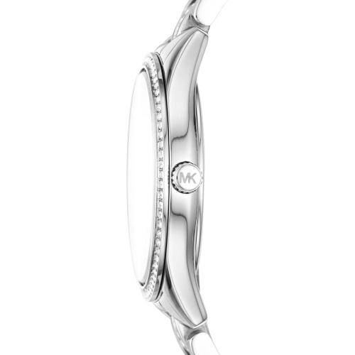 Michael Kors Ladies Lauryn Silver Watch - MK3900 - Image 2